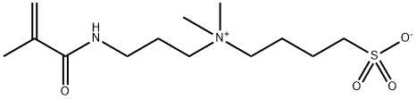 4-[(3-Methacrylamidopropyl)dimethylammonio]butane-1-sulfonate Structure