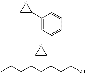 Oxirane, phenyl-, polymer with oxirane, monooctyl ether Structure