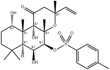 7-tosyl-7-desacetylforskolin Structure