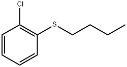 butyl(2-chlorophenyl)sulfane Structure