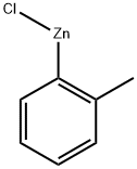 Zinc, chloro(2-methylphenyl)- Structure