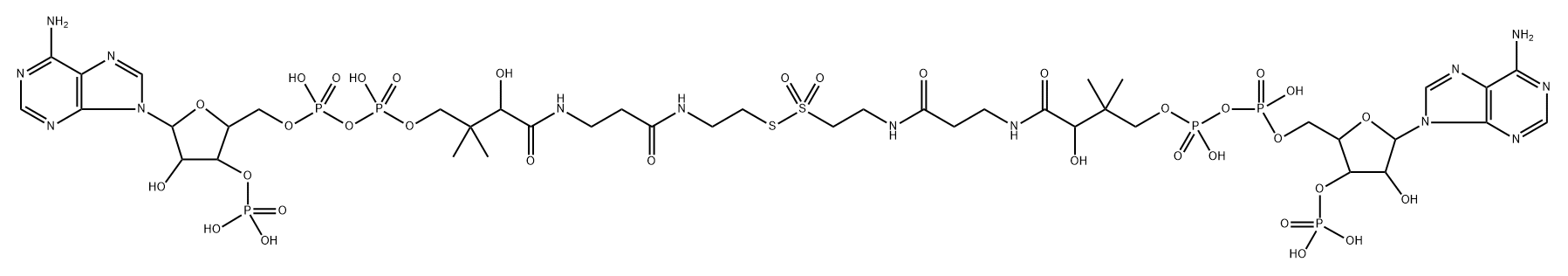 coenzyme A thiosulfonate Structure