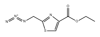 4-Thiazolecarboxylic acid, 2-(azidomethyl)-, ethyl ester Structure