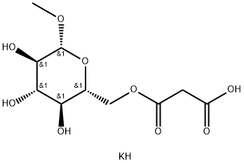 Methyl 6-O-trityl-a-D-glucopyranoside Structure