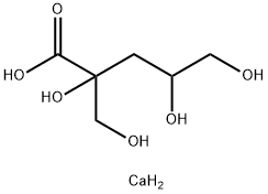 Calcium alpha-D-isosaccharinate, 98% (Assay), Structure