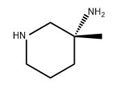 (R)-3-methylpiperidin-3-amine Structure