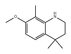 7-methoxy-4,4,8-trimethyl-2,3-dihydro-1H-quinoline Structure