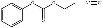Carbonic acid, 2-isocyanoethyl phenyl ester Structure