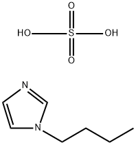 1H-Imidazole, 1-butyl-, sulfate (1:1) Structure