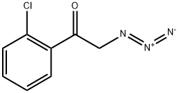 2-azido-1-(2-chlorophenyl)ethan-1-one Structure