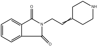 2-(2-(Piperidin-4-ylidene)ethyl)isoindoline-1,3-dione Structure