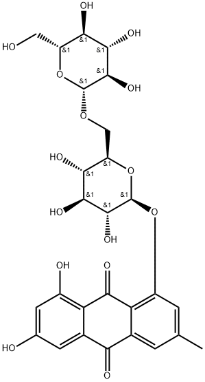 Emodin-1-O-β-gentiobioside Structure