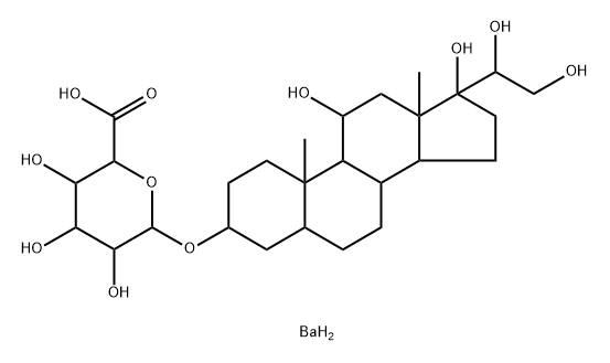 20beta-Cortol-3-glucuronide Structure