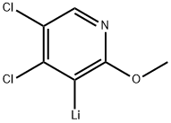 Lithium, (4,5-dichloro-2-methoxy-3-pyridinyl)- 구조식 이미지