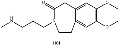 Ivabradine Impurity 1 Hydrochloride 구조식 이미지