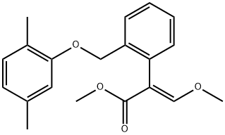 (E)-2-(2-((2,5-dimethyl phenoxy)methyl phenyl))-3-methoxy acrylic acid methyl ester 구조식 이미지