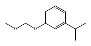 1-Isopropyl-3-(methoxymethoxy)benzene Structure