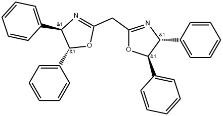 Oxazole, 2,2'-methylenebis[4,5-dihydro-4,5-diphenyl-, (4R,4'R,5R,5'R)- (9CI) Structure