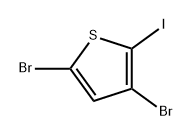 3,5-Dibromo-2-iodothiophenen Structure