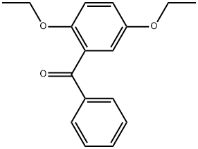 Benzophenone, 2,5-diethoxy- Structure