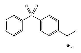 1-(4-benzenesulfonyl-phenyl)-ethylamine Structure