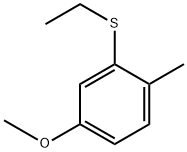 2-(Ethylthio)-4-methoxy-1-methylbenzene Structure