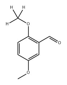 Benzaldehyde, 5-methoxy-2-(methoxy-d3)- (9CI) Structure