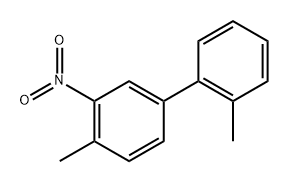 2,4'-Dimethyl-3'-nitro-1,1'-biphenyl Structure