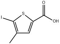 5-Iodo-4-methylthiophene-2-carboxylic acid Structure