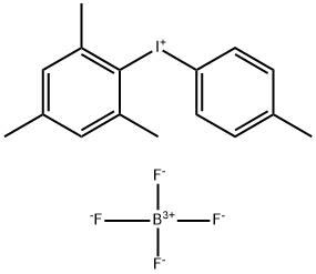 Iodonium, (4-methylphenyl)(2,4,6-trimethylphenyl)-, tetrafluoroborate(1-) (1:1) Structure