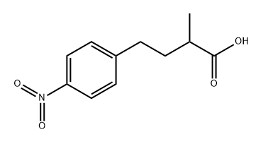 2-methyl-4-(4-nitrophenyl)butanoic acid Structure