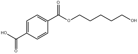 4-(5-hydroxypentoxycarbonyl)benzoic acid Structure