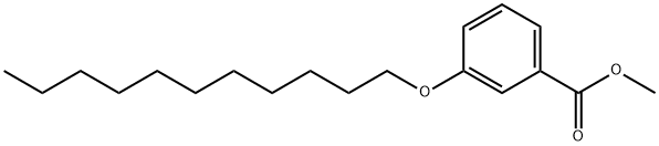 Methyl 3-n-undecyloxybenzoate 구조식 이미지