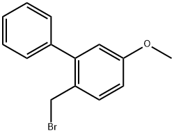 2-(Bromomethyl)-5-methoxy-1,1'-biphenyl Structure