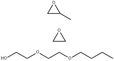 METHYLOXIRANE,POLYMERWITHMONO(2-(2-BUTOXYETHOXY)ETHYL)ETHEROXIRANE 구조식 이미지