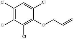 1,2,3,5-Tetrachloro-4-(2-propen-1-yloxy)benzene Structure