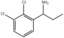 Benzenemethanamine, 2,3-dichloro-α-ethyl- Structure