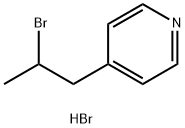 4-(2-bromopropyl)pyridine hydrobromide Structure