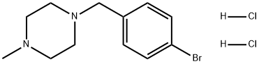 1-(4-bromobenzyl)-4-methylpiperazine dihydrochloride Structure