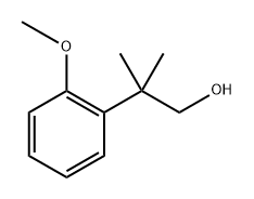 Benzeneethanol, 2-methoxy-β,β-dimethyl- Structure