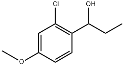 1-(2-chloro-4-methoxyphenyl)propan-1-ol Structure