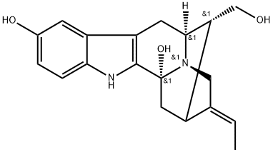 3-Hydroxysarpagine Structure