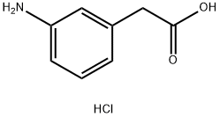 2-(3-aminophenyl)acetic acid hydrochloride Structure