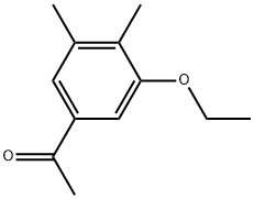 1-(3-Ethoxy-4,5-dimethylphenyl)ethanone Structure