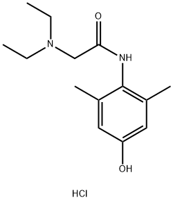 2-(diethylamino)-N-(4-hydroxy-2,6-dimethylphenyl)acetamide Structure