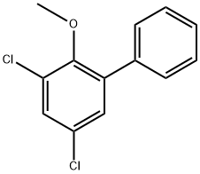 3,5-Dichloro-2-methoxy-1,1'-biphenyl Structure