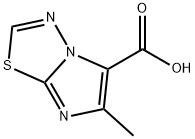 6-methylimidazo[2,1-b][1,3,4]thiadiazole-5-carboxylic acid Structure