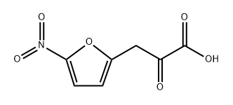 2-Furanpropanoic acid, 5-nitro-α-oxo- Structure