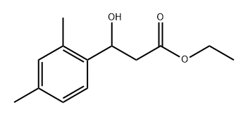 Ethyl 3-(2,4-dimethylphenyl)-3-hydroxypropanoate Structure