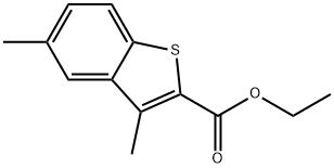 Ethyl 3,5-dimethylbenzo[b]thiophene-2-carboxylate Structure